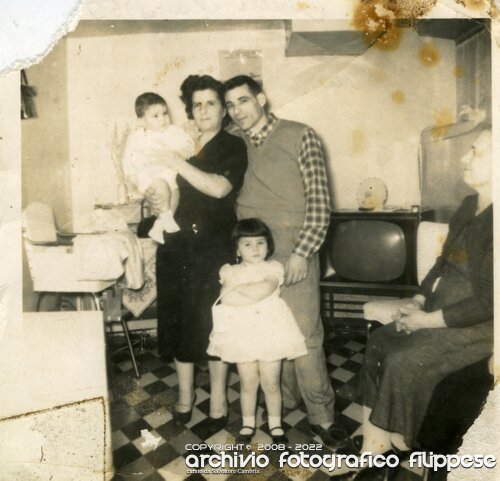 1959 famiglia Salvatore figlio di Ninu mussubeddu